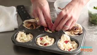 Mini DeepDish Pizzas  Everyday Food with Sarah Carey [upl. by Aldwin]