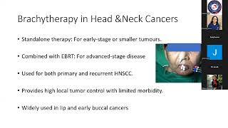 Role of Brachytherapy in Head amp Neck Cancers  Dr Anuj Kumar [upl. by Irak]