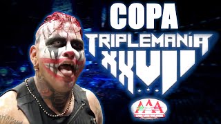 COPA TRIPLEMANÍA XXVII  Lucha Libre AAA Worldwide [upl. by Ylebmik828]