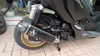 Arrow Honda ADV 350 Slip on Black Indy Carbon [upl. by Raye]