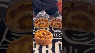 Breakfast Pinwheels with chorizo eggs and cheese breakfast breakfastrecipe easyrecipe [upl. by Drake]