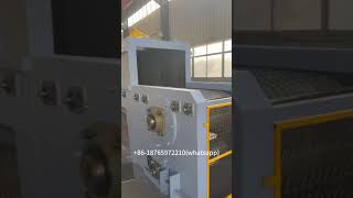 Mesh belt shot blasting machines Shot blast machine with metal wire mesh conveyor [upl. by Lechar]