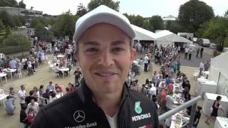 Nico Rosberg Videoblog after P6 at the British GP 2011 [upl. by Gary515]