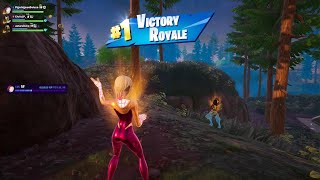 SpiderGwen Nisha and Sandstorm Trios Victory  Fortnite Ch5 S2 [upl. by Branscum]