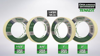 Cinta automotriz para enmascarar  TENAZIT  Austromex [upl. by Yedsnil]