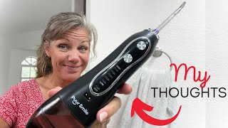 Puur Smile Water Flosser Review [upl. by Fairfield296]