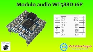 WT588D 16P Voice Sound Module [upl. by Risa]