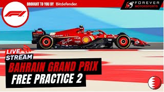 F1 BAHRAIN GP FREE PRACTICE 2 LIVE  Formula 1 Bahrain GP FP1 Live Commentary  Watchalong [upl. by Ainehs546]