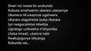 Wimfatanya nakazi lyrics Augustin Mwitenawe 1990 Rwanda [upl. by Markman312]