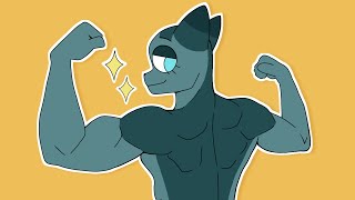 6 feet tall and super strong  Buffstream animation [upl. by Hoffert]