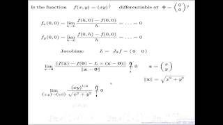 Differentiability Example II [upl. by Sedgewinn534]