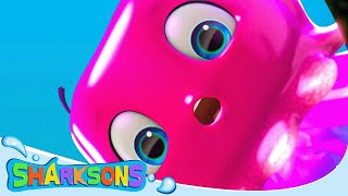 Jelly Jellyfish  The Sharksons  Songs for Kids  Nursery Rhymes amp Kids Songs [upl. by Crotty437]