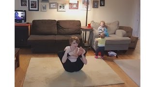 Moms Workout  Working on flexibility [upl. by Nickey359]