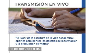 El lugar de la escritura en la vida académica [upl. by Atig]