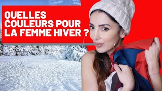 Femme Hiver  Comment trouver ses couleurs  Colorimétrie de Girlboss Conseil en image [upl. by Adal]