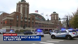 Disgruntled employee shoots kills 2 at Navy Pier Chicago police [upl. by Gregory]