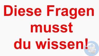 Allgemeinwissen  Geschichte  Grundlegende Fragen  Diese 4 Fragen solltest du können [upl. by Frear21]