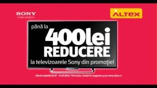 Televizoarele Sony  pana la 400 de lei reducere [upl. by Eyar]