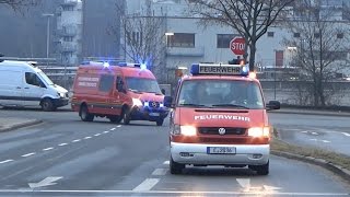 Überörtliche Hilfe im Kreis Kleve  Einsatzkräfte Freiwillige Feuerwehr Essen auf Alarmfahrt [upl. by Eihpos]