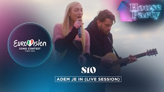 S10  Adem Je In Live Session  Netherlands 🇳🇱  Eurovision House Party 2022 [upl. by Ellenid44]