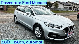 Prezentare Ford Mondeo 20 Diesel Automat  adus la comanda [upl. by Jennette]