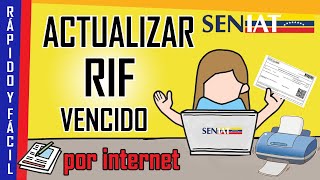 Cómo ACTUALIZAR RIF en VENEZUELA 👉【✔️ FÁCIL Y RÁPIDO】 [upl. by Cannon254]