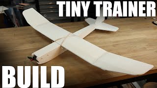 Flite Test  Tiny Trainer BUILD [upl. by Mills]