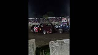 Full Size Demolition Derby Coldwater Ontario 2024 [upl. by Kalie]