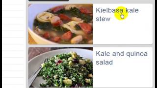 Kale Recipes » Kielbasa Kale Stew  Recipep [upl. by Phip]