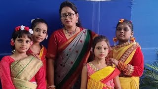 Pindare Polasher Bon পিন্দারে পলাশের বন Dancecover by Parinita Roy  Bangli song [upl. by Atirahc]