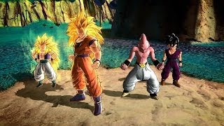 『ドラゴンボールZ BATTLE OF Z』プレイ動画1 格闘主体でガンガン攻めろ速攻バランス型チーム [upl. by Nessaj]