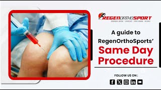 RegenOrthoSport SameDay Procedure  RegenOrthoSport [upl. by Euell672]