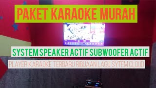 Sound system karaoke geisler dan baretone speaker baretone karaoke geisler seting karaoke [upl. by Coop285]