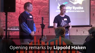 Lippold Haken Opening Remarks  ContinuuCon2024 [upl. by Zischke]