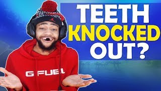 DAEQUAN GOT HIS TEETH KNOCKED OUT  SCRIMS ON WEST SERVERS Fortnite Battle Royale [upl. by Giffer754]