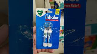 Vicks Inhaler Price  Instant Blocked Nose Relief  Dmart [upl. by Nnylakcaj]