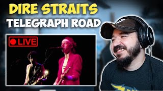 DIRE STRAITS  Telegraph Road Alchemy Live at Hammersmith Odeon 1983  FIRST TIME REACTION [upl. by Ellerred458]