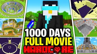 I Survived 1000 Days in Minecraft Hardcore FULL MOVIE [upl. by Moulton]