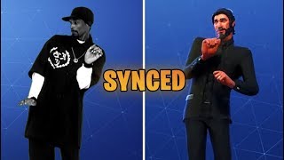 Fortnite Tidy Emote 100 Sync With Snoop Dogg Dance [upl. by Dorin]