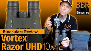 Vortex Razor UHD 10x42 Binoculars Review [upl. by Ahsier]