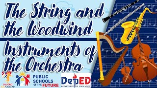 The String and the Woodwind Instruments of the Orchestra  GRADE 6 MUSIC LESSON [upl. by Ecinereb764]