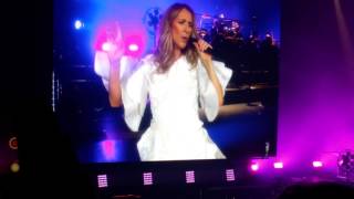 Jai Cherche Ton Coeur  Celine Dion  LIVE The Royal Arena Copenhagen  June 14 2017 Fan Video [upl. by Pelagi]