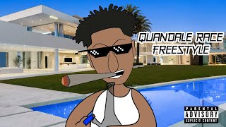 Quandale  Dingle Race Freestyle Animated “goo goo ga ga” [upl. by Teressa739]