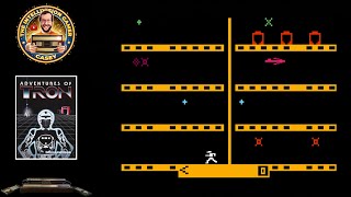 Intellivision Adventures of Tron  Homebrew Game on Original Hardware [upl. by Kcired522]