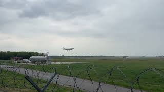 Qatar SmartLynx A330300 9HSMD Landing LIMC MXP 35R [upl. by Haiel708]