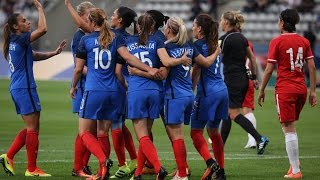 Féminines amical  France  Chine 2016 30 le résumé [upl. by Melany]