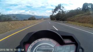 Yamaha FZ16 Top Speed 133km\h [upl. by Nolava540]