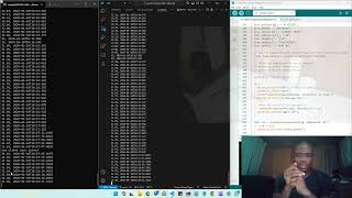 Demo real time temperature streaming using nodejs socket server mqtt and influxdb [upl. by Rennob]