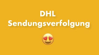 DHL Sendungsverfolgung  So funktionierts [upl. by Baiel]