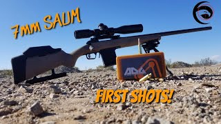 7mm SAUM Savage 110 First Shots  Savage 110 ELR build [upl. by Eniledam]